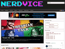 Tablet Screenshot of nerdvice.com